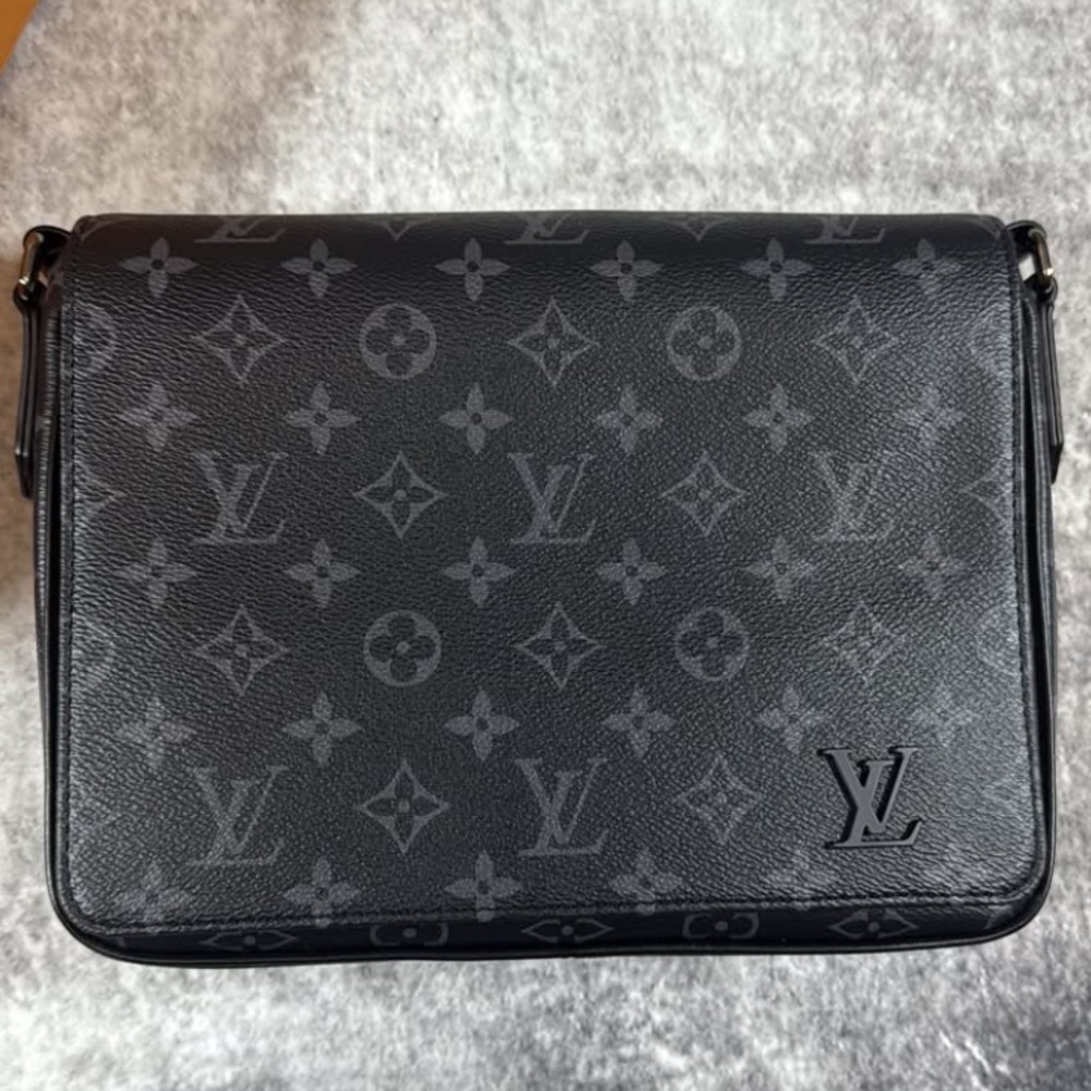 Louis Vuitton Black Monogram Men's Bag